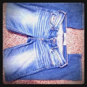 Hollister 25 short bootcut jeans